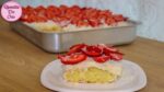 BOLO MOLHADÃO DE CREME COM MORANGO NA FORMA | RECEITAS DA CRIS