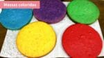 COMO FAZER MASSAS COLORIDAS PARA BOLO ARCO IRIS