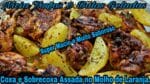 COXA E SOBRECOXA ASSADO COM MOLHO DE LARANJA MUITO FÁCIL.