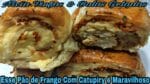 Joelho de frango com Catupiry (Ou Enrroladinho de Frango com Catupiry) muito fácil de fazer.