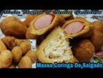 MASSA FÁCIL PRA SALGADO FRITO É UMA DELÍCIA E MUITO FÁCIL DE FAZER.