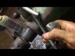 Rebaixando engrenagem com macho 1/2 polegada