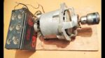 Execute um motor misturador de alto torque como motor dc a 10.000 rpm com bateria de 12v diy