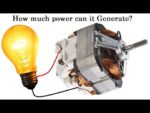 Motor universal como gerador de 100W do misturador diy