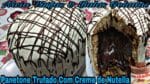 PANETONE TRUFADO COM CREME DE NUTELLA Especial de Natal