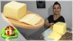 QUEIJO MUSSARELA FALSO IGUAL A VERDADEIRA – FÁCIL E RÁPIDO – FEITO EM CASA