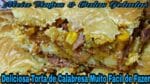TORTA CREMOSA DE CALABRESA DE LIQUIDIFICADOR Especial de Natal .