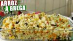 ARROZ À GREGA SUPER FÁCIL E RÁPIDO | Menino Prendado