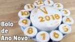 Bolo de Ano Novo | Como Fazer Bolo para o Ano Novo | Bolo de Reveillon