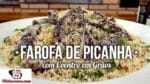 Como Fazer Farofa para Churrasco com Picanha (Farofa de Picanha com Coentro em Grãos) – Tv Churrasco