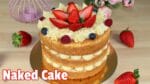 Naked Cake de Brigadeiro de Leite Ninho | Como Fazer Naked Cake de Brigadeiro de Leite Ninho