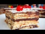 PAVÊ DE BOLACHA DE MAISENA, MAIS FACIL DO MUNDO / PAVÊ DE NATAL