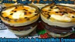 Sobremesa Gelada de Maracujá Especial de Natal