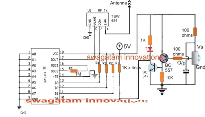 O Circuito Transmissor Extensor de Alcance IR para RF