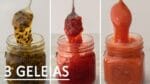3 RECEITAS DE GELEIAS CASEIRAS PARA BOLOS