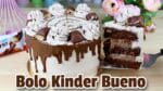 Bolo Kinder Bueno ! Como Fazer Bolo Kinder Bueno  | Cakepedia