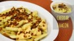 COMO FAZER BATATA FRITA COM CHEDDAR E BACON – IGUAL DO SHOPPING