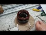 Rebobinando um Motor de Máquina de Costura Industrial