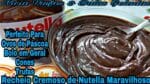 Recheio Cremoso de Nutella pra Ovos de Páscoa, Bolos, Trufas,Cones.#receitasnicia #pascoanicia