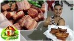 Torresmo crocante ou  panceta  Receita fácil e simples Culinária em Casa