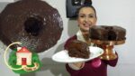 Bolo De Chocolate Fácil Rápido MOLHADÃO  e delicioso!    Sem Açúcar.