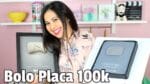 Bolo Placa 100k | Como Fazer Bolo da Placa de 100.000 inscritos ❤ | Cakepedia