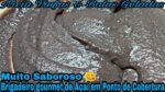 Brigadeiro gourmet de Açaí em ponto de Cobertura Delicioso.