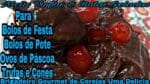 Brigadeiro ou Recheio Gourmet de Cerejas Uma Verdadeira Delícia.#receitasnicia #pascoanicia