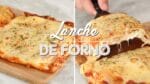 LANCHE DE FORNO FÁCIL E FEITO COM MASSA DE PASTEL