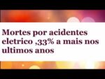 Mortes por acidentes elétrico, 30% a mais nos últimos anos