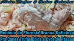 Recheio Floresta Branca uma Delícia e Fácil de Fazer.#receitasnicia #pascoanicia