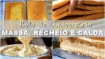 BOLO DE ANIVERSÁRIO SIMPLES FÁCIL | PARTE 1 – MASSA, RECHEIO E CALDA | Menino Prendado
