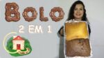 BOLO DE CHOCOLATE FÁCIL RÁPIDO E BOLO SIMPLES 2 EM 1 – Culinária em Casa