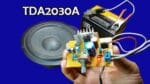 Como fazer amplificador TDA2030A usando energia DC 12V em casa