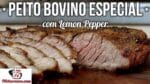 Como Fazer Peito Bovino Especial com Lemon Pepper – Tv Churrasco