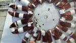 Gerador Eólico Sistema Coreless com Ímãs de Microondas