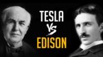 OS RIVAIS NIKOLA TESLA E THOMAS EDISON QUEM FOI O MELHOR?