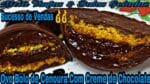 Ovo Bolo de Páscoa de Cenoura e Creme de Chocolate Especial de Páscoa #receitasnicia #pascoanicia