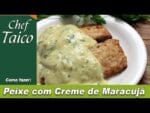 Peixe com Creme de Maracujá – Chef Taico