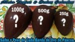 Qual o peso exato de cada banda dos Ovos de Páscoa?#receitasnicia #pascoanicia