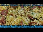 Repolho Refogado com Calabresa Fácil e Delicioso.
