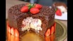BOLO BOMBOM DE MORANGO #2 Receitas de Pai