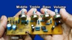 Como fazer com que o circuito controlador do Volume Médio do Bass Treble IC 4558D em casa