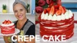 COMO FAZER CREPE CAKE RED VELVET