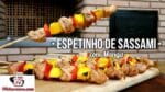 Como Fazer Espetinho de Sassami com Manga – Tv Churrasco