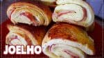 JOELHO DE PRESUNTO E QUEIJO – MASSA DE SALGADO ASSADO