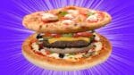 Uma mistura de pizza e cheeseburguer que está enlouquecendo a internet.