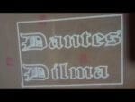 Usinando placa d fonolite na impressora 3d