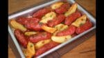 BATATAS COM LINGUIÇA E BACON – ALMOÇO SIMPLES E BARATO