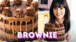 BOLO BROWNIE aka BOLO SNICKERS COM MUITO CARAMELO E CHOCOLATE ♥️ | DANI NOCE RECEITA